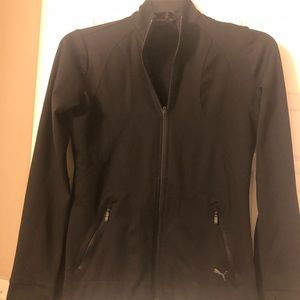 Puma Zip Up Jacket with Thumbhole detail